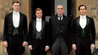 Illustration for article titled Let's speculate about these new Downton Abbey photos and what they might have to do with giant, carnivorous worms